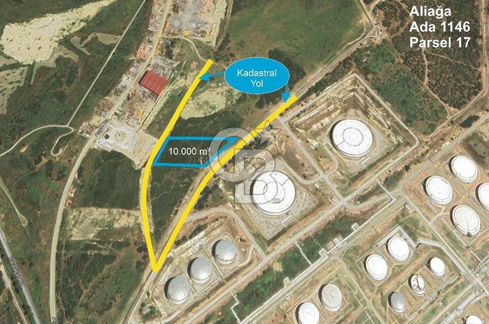 Satılık Aliağa Sanayi Sitesi İçerisinde İmarlı Arsa