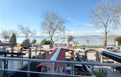 Değirmendere Sahilde Deniz Manzaralı EŞYALI 3+1 Kiralık Daire