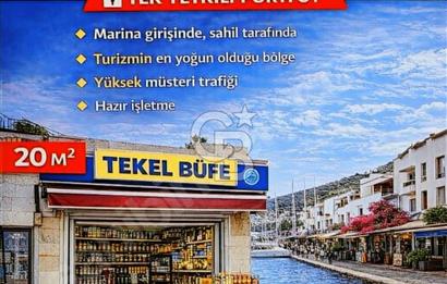 BODRUM MARİNA MERKEZDE DEVREN TEKEL BÜFELER TEK YETKİLİ PORTFÖY