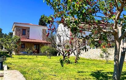 Datça Reşadiye'de Eşyalı Kiralık Müstakil 2+1 Villa