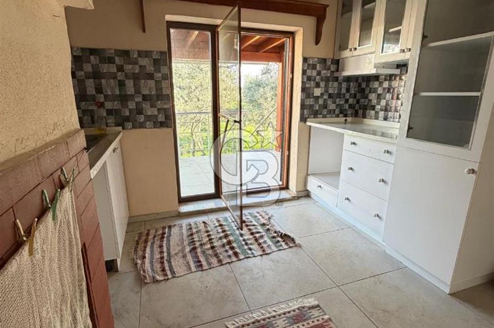 MUĞLA/MENTEŞE/DOĞANKÖY'DE SATILIK KAGİR KÖY EVİ VE BAHÇESİ