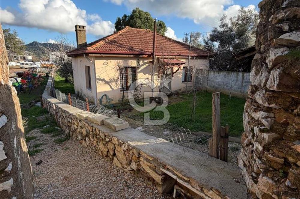 MUĞLA/MENTEŞE/DOĞANKÖY'DE SATILIK KAGİR KÖY EVİ VE BAHÇESİ