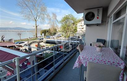 Değirmendere Sahilde Deniz Manzaralı EŞYALI 3+1 Kiralık Daire