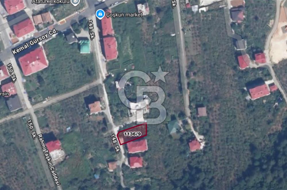 ARSİN YALI MAHALLESİN'DE SATILIK İMARLI ARSA