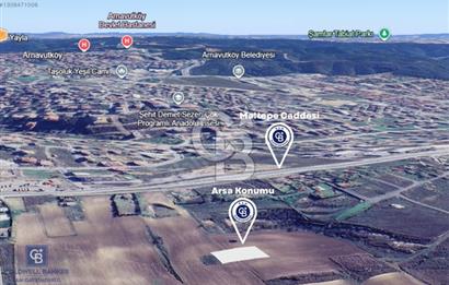 ARNAVUTKÖY HARAÇÇI'DA KAÇIRLMAYACAK YATIRIMLIK İMARLI ARSA