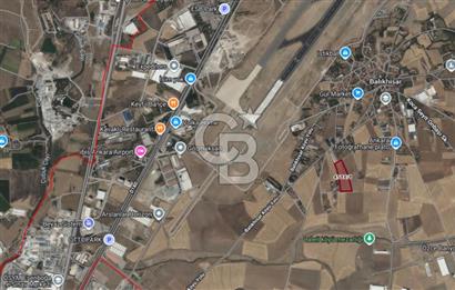 ESENBOĞA HAVALİMANINA 500 MT, 2000 m2 SATILIK HİSSELİ TARLA