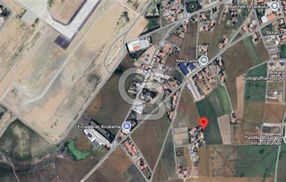 ESENBOĞA HAVALİMANINA 500 MT, 2000 m2 SATILIK HİSSELİ TARLA