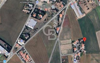 ESENBOĞA HAVALİMANINA 500 MT, 2000 m2 SATILIK HİSSELİ TARLA