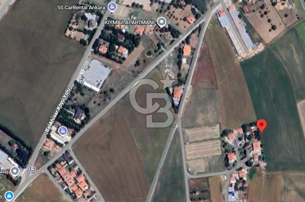 ESENBOĞA HAVALİMANINA 500 MT, 2000 m2 SATILIK HİSSELİ TARLA