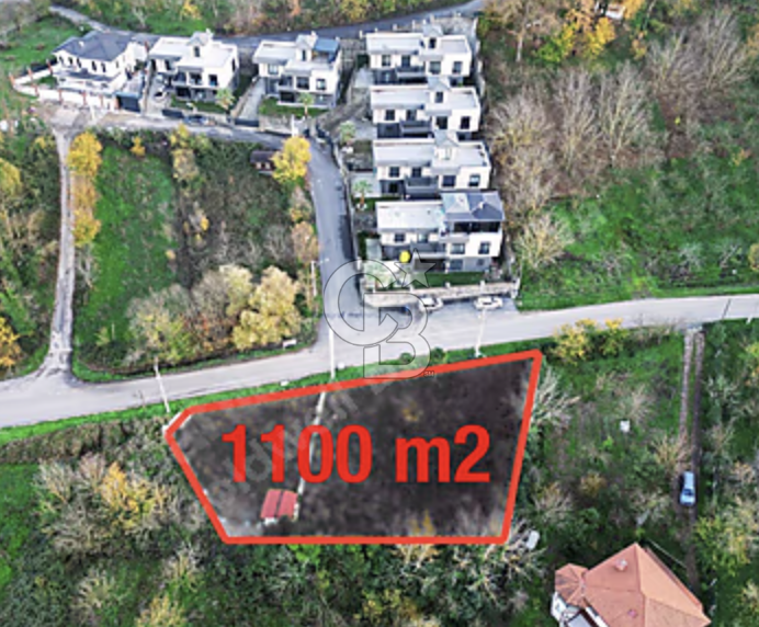 Villa ve Konut Projelerine Uygun 1.100 m² İmarlı Arsa