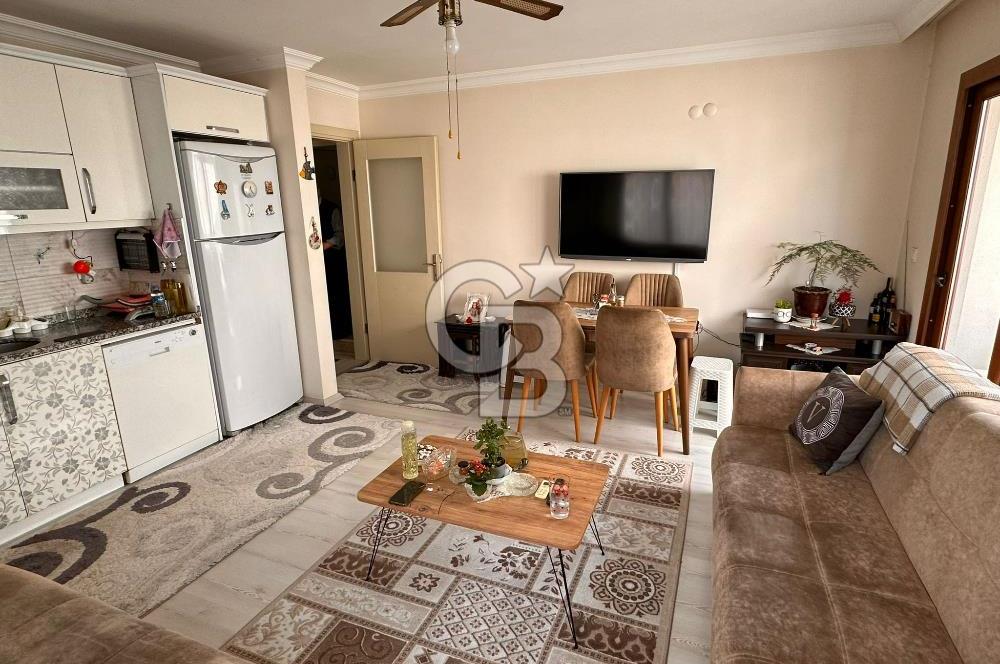 Dikili İsmetpaşa Mahallesinde Deniz Manzaralı 2+1 Fırsat Daire!