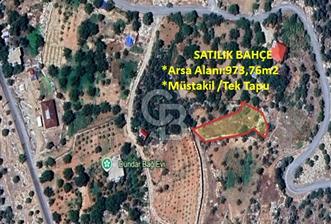 CB'DEN BAHÇELİ MH'DE TEK TAPU (973m2) SATILIK BAHÇE - 1 - 341998