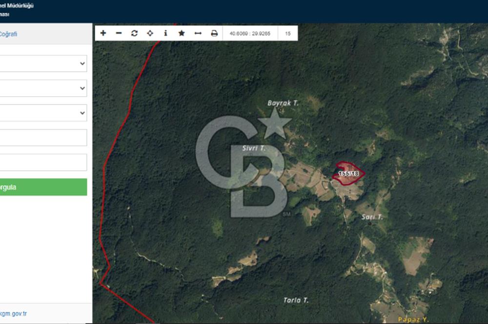 EFSANE YAYLA SATIŞTA. KOCAELİ BAŞİSKELE SERVETİYECAMİ 20.676m2