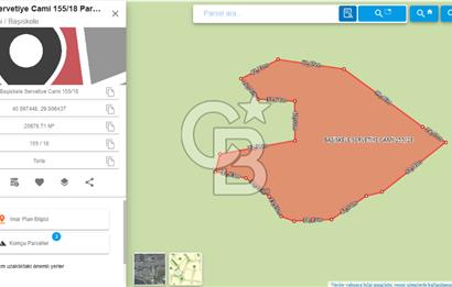 EFSANE YAYLA SATIŞTA. KOCAELİ BAŞİSKELE SERVETİYECAMİ 20.676m2