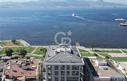 BOSTANLI YALISINDA PANORAMİK DENİZ MANZARALI SATILIK 3+1 DAİRE