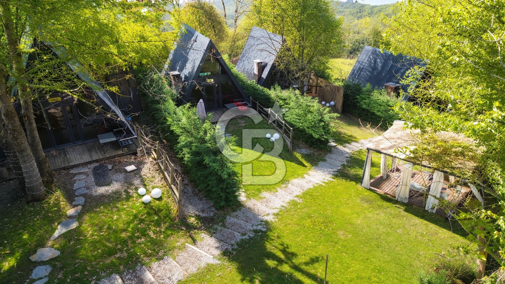 SAPANCA'DA RUHSATLI, FAAL VE YÜKSEK GETİRİLİ BUNGALOV TESİSİ