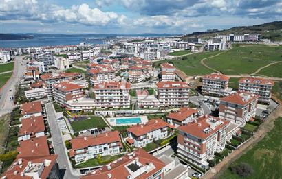 ÇANAKKALE HAMİDİYEDE SOSYAL DONATILI SİTEDE 1+1 SATILIK DAİRE