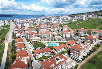 ÇANAKKALE HAMİDİYEDE SOSYAL DONATILI SİTEDE 1+1 SATILIK DAİRE - 10 - 341175