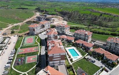 ÇANAKKALE HAMİDİYEDE SOSYAL DONATILI SİTEDE 1+1 SATILIK DAİRE