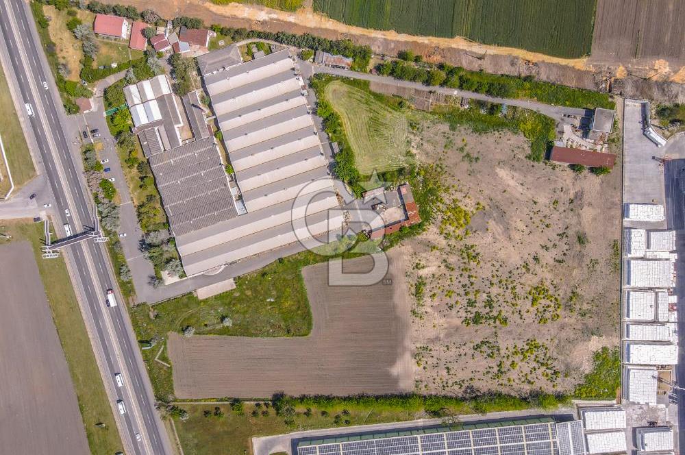 ERGENE OSB E-5 CEPHELİ 56.600 M2 SANAYİ ARSASI 15.000 KAPALI