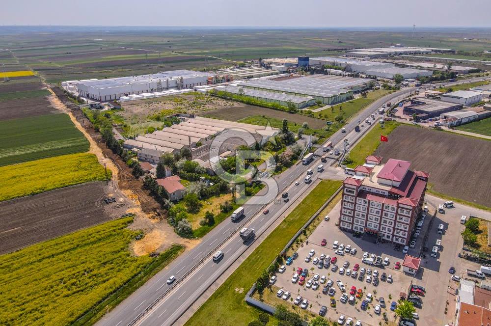ERGENE OSB E-5 CEPHELİ 56.600 M2 SANAYİ ARSASI 15.000 M2 FABRİKA