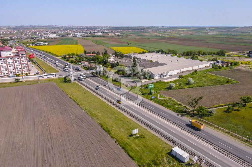 ERGENE OSB E-5 CEPHELİ 56.600 M2 SANAYİ ARSASI 15.000 M2 FABRİKA