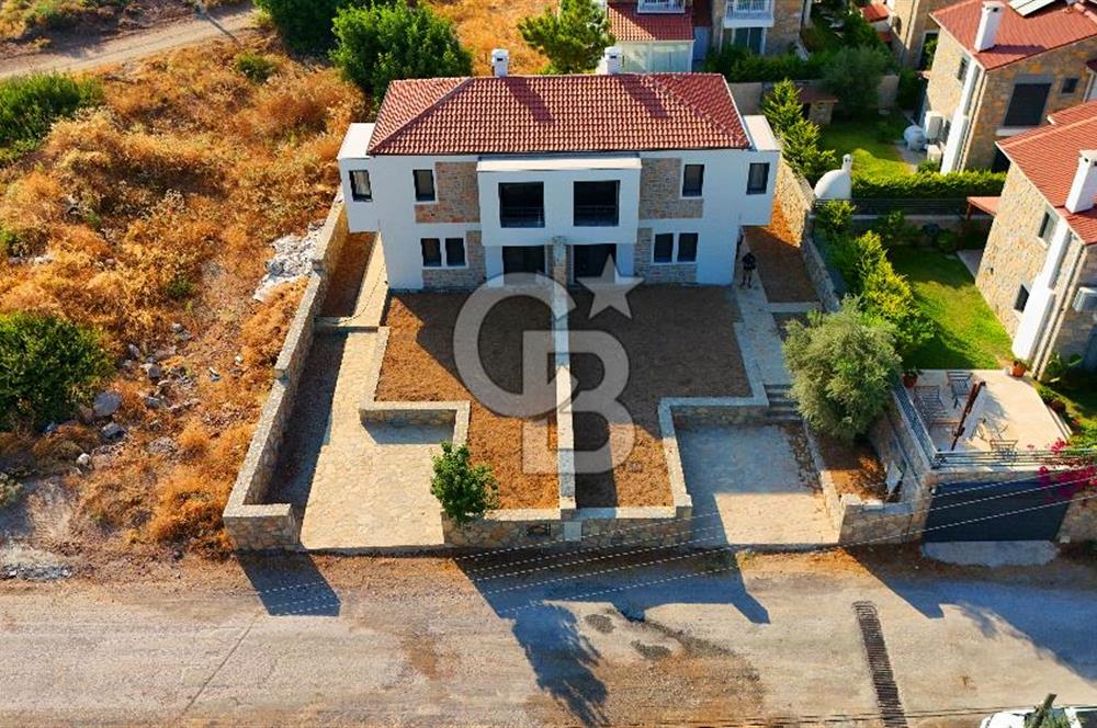 Datça Özbel'de Satılık 3+1 İkiz Müstakil Villa