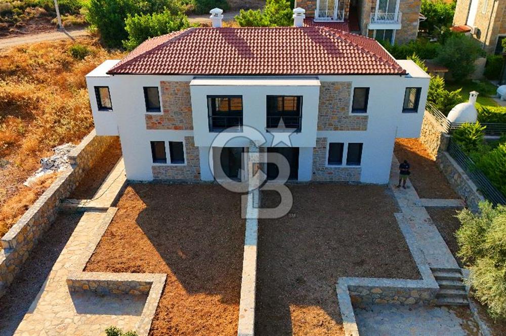 Datça Özbel'de Satılık 3+1 İkiz Müstakil Villa