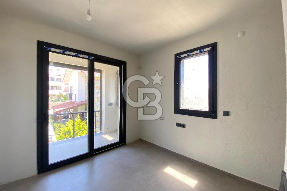 Datça Özbel'de Satılık 3+1 İkiz Müstakil Villa