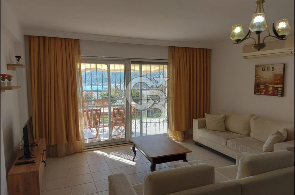 Bitez Kiralık Daire Eşyalı Bahçeli Deniz Manzarali