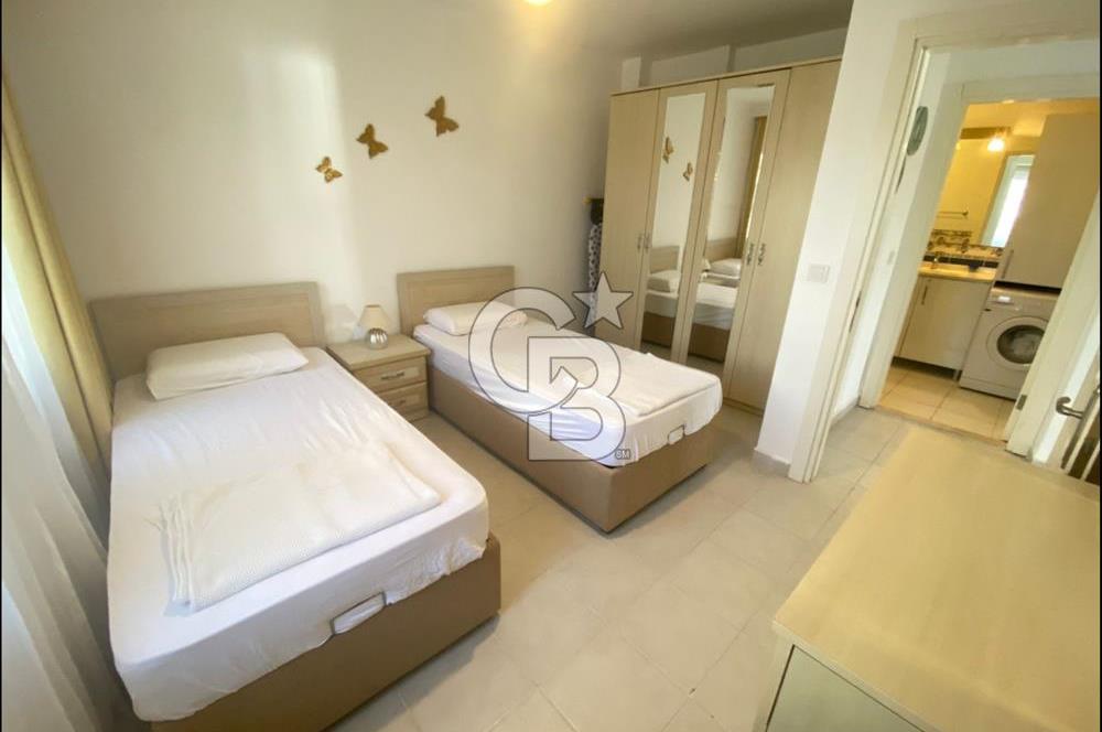 Bitez Kiralık Daire Eşyalı Bahçeli Deniz Manzarali