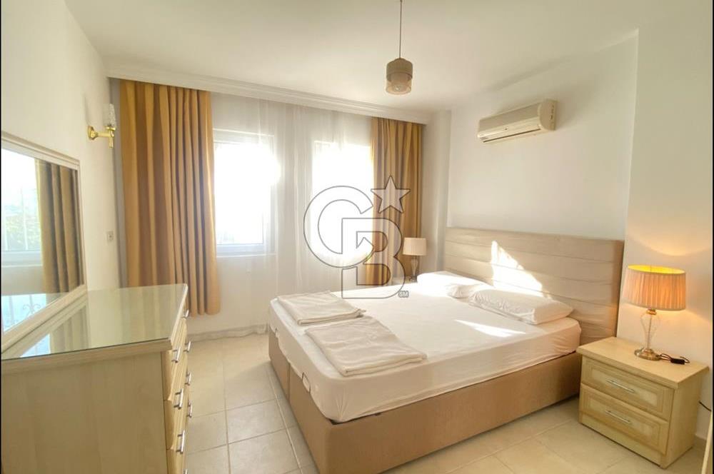 Bitez Kiralık Daire Eşyalı Bahçeli Deniz Manzarali