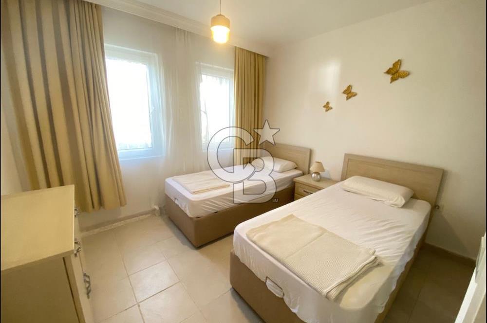 Bitez Kiralık Daire Eşyalı Bahçeli Deniz Manzarali