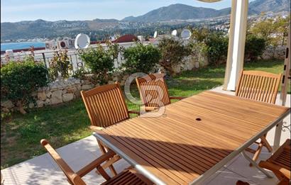 Bitez Kiralık Daire Eşyalı Bahçeli Deniz Manzarali