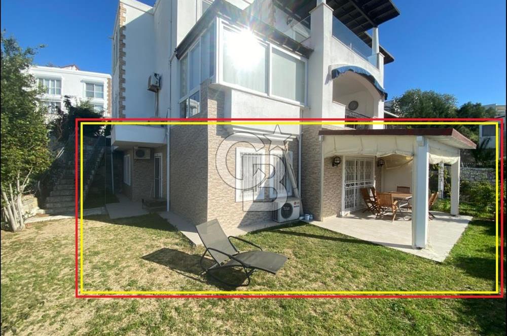 Bitez Kiralık Daire Eşyalı Bahçeli Deniz Manzarali