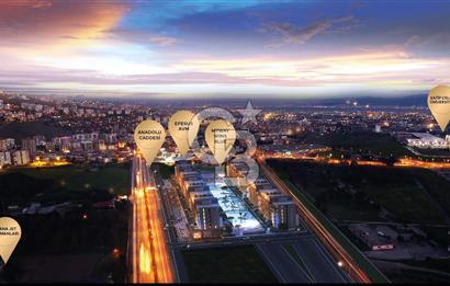  ÇİĞLİ BALATÇIK MY WAY WİNS BLUE SİTESİNDE SATILIK 1+1,5 DAİRE CB PH