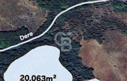 Çanakkale/Lapseki Köprü otobanı güzergahı "25.263m²"süper arazi.