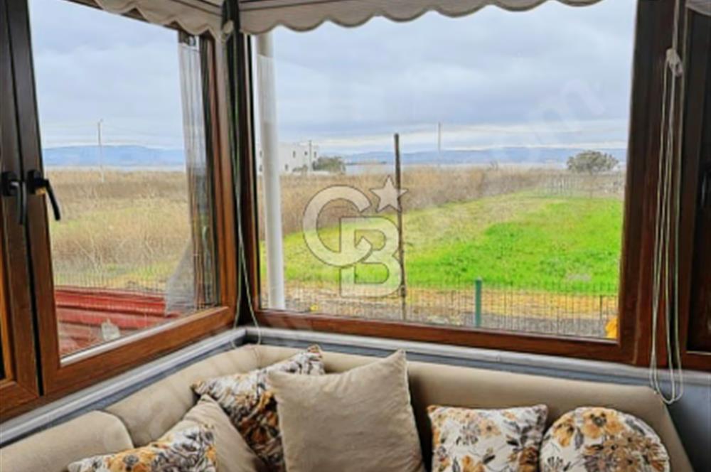 Lapseki/Çardak'da denize 180m. 418m²arsa içinde müstakil ev.