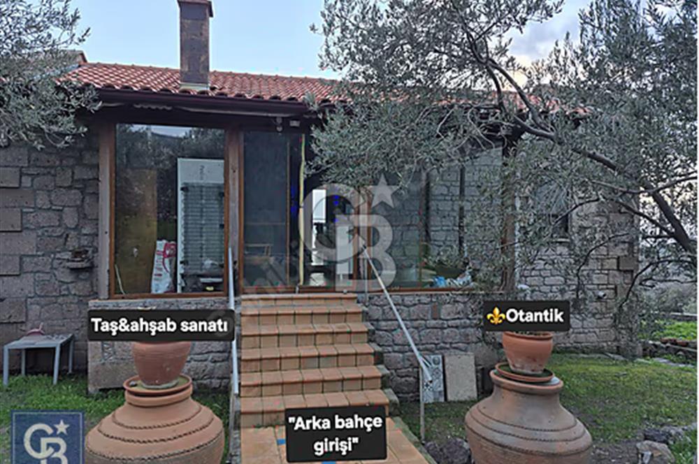 ANTİK ASSOS/KOZLU'DA 1500M²BAHÇE İÇİNDE MUHTEŞEM TAŞ EV.