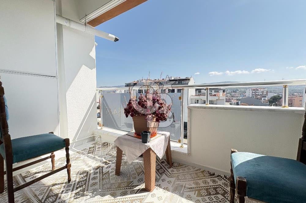 LAPSEKİ ÇARDAK’TA BOĞAZ MANZARALI 5+1 SATILIK DUBLEKS 