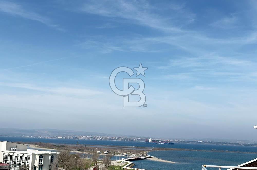 LAPSEKİ ÇARDAK’TA BOĞAZ MANZARALI 5+1 SATILIK DUBLEKS 