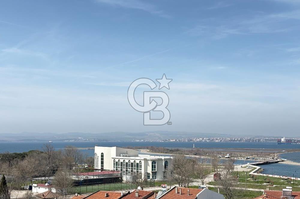 LAPSEKİ ÇARDAK’TA BOĞAZ MANZARALI 5+1 SATILIK DUBLEKS 