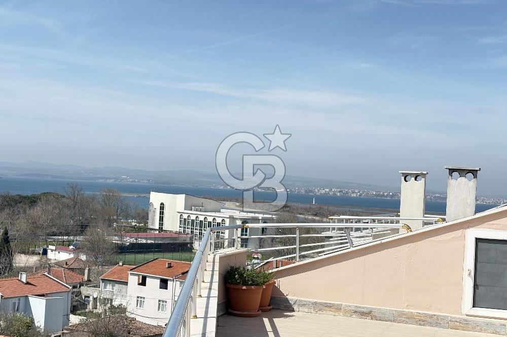 LAPSEKİ ÇARDAK’TA BOĞAZ MANZARALI 5+1 SATILIK DUBLEKS 