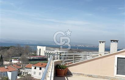 LAPSEKİ ÇARDAK’TA BOĞAZ MANZARALI 5+1 SATILIK DUBLEKS 