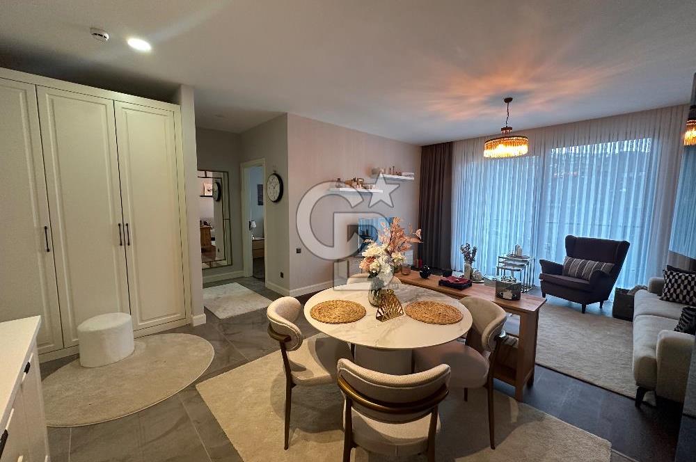 Koz Oran'da Vadi Manzaralı, Eşyalı 1+1 Kiralık Daire