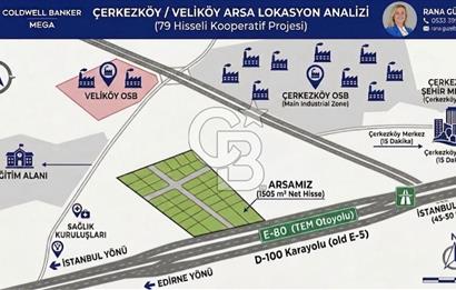 ÇERKEZKÖY'DE 1.5 DÖNÜM ARSALI, SATILIK DUBLEKS ÇİFTLİK EVİ 