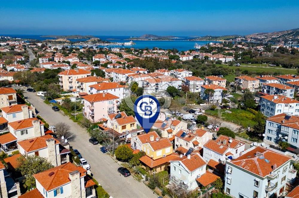 Foça Atatürk Mah. Site İçerisinde Satılık 3+1 Dubleks Taş Villa