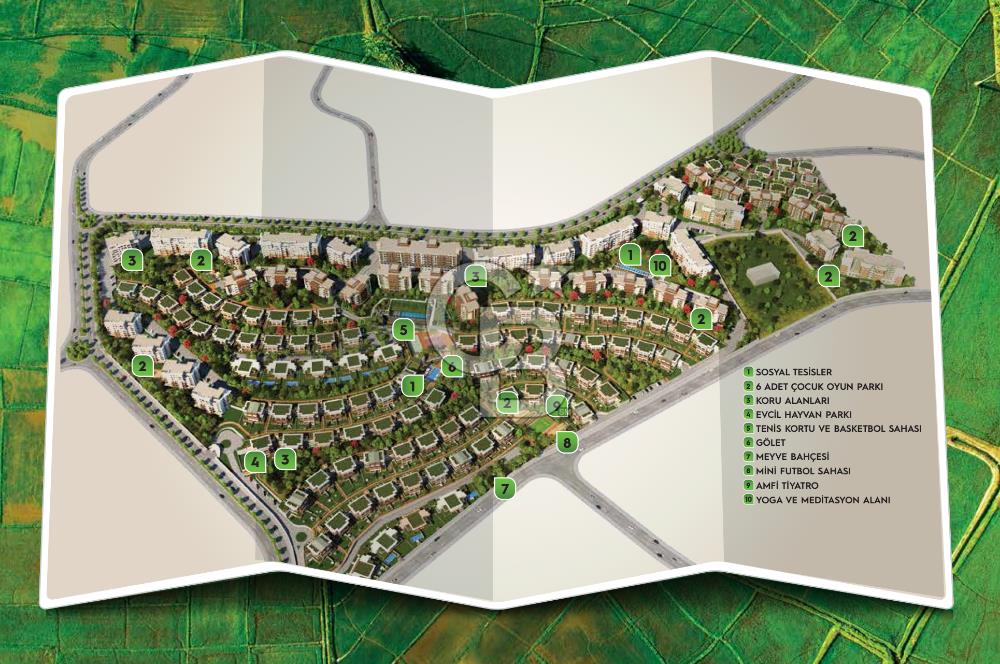 BAHÇEŞEHİR ESTON ŞEHİR KORUDA SATILIK 4,5+1 KONAK TİPİ DAİRE!