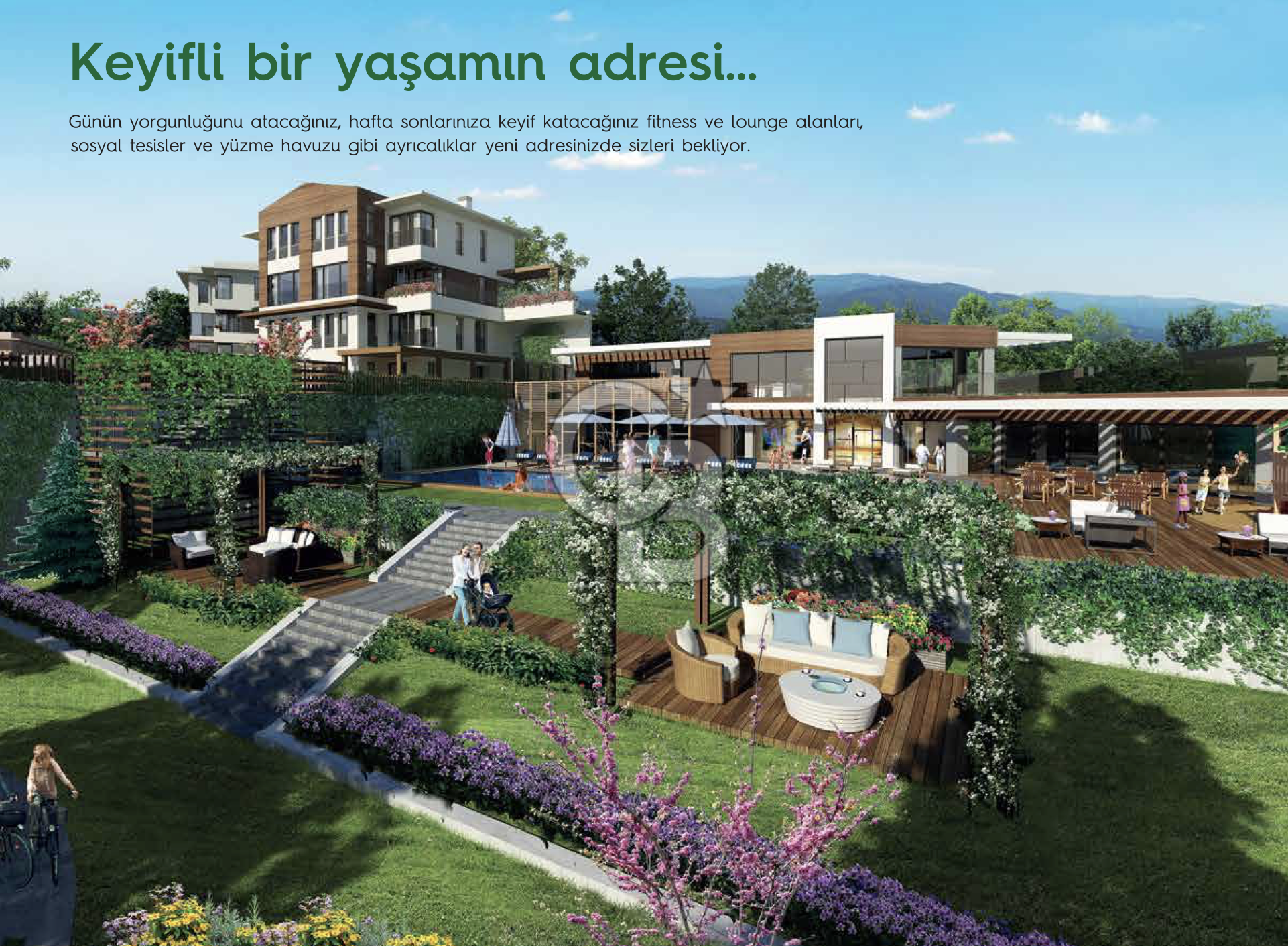 BAHÇEŞEHİR ESTON ŞEHİR KORUDA SATILIK 4,5+1 KONAK TİPİ DAİRE!