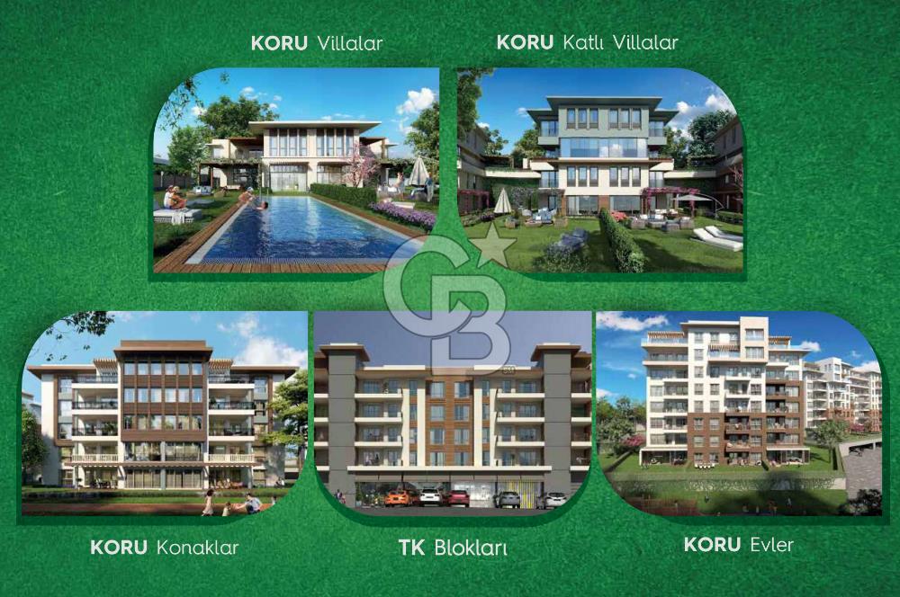 BAHÇEŞEHİR ESTON ŞEHİR KORUDA SATILIK 4,5+1 KONAK TİPİ DAİRE!